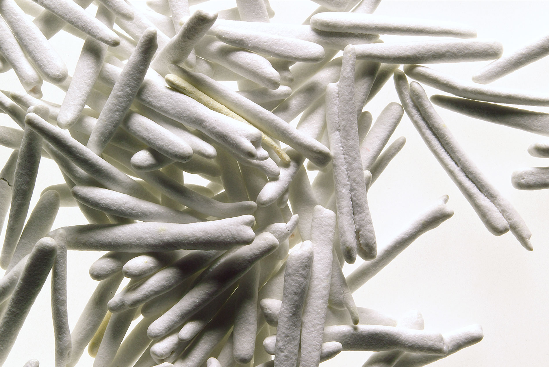 White fiber close-up photo